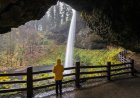 Man Falls From Waterfall After Crossing Barrier to Pose for Photo