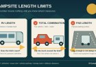 Campsite length limits decoded: pad, RV, or the whole rig?