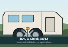 BAL X-Chock 28012 review: steadier tandem-axle RV, not a parking brake