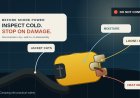 Before you plug in: inspect the RV shore-power cord for heat damage
