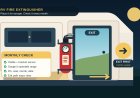 RV fire extinguisher check: place it by the escape path, not behind the fire