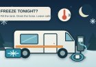 An overnight freeze is coming: use the tank, not the hose
