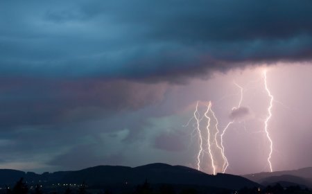 Caught on Doorbell Cam: Lightning Strikes Man on Sidewalk
