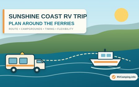 How to Plan a Sunshine Coast RV Trip Around the Ferries