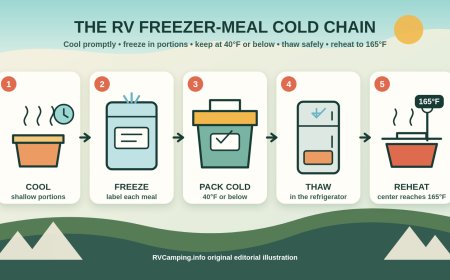 Freezer Meals for RV Trips: A Safe Pack-to-Plate Plan