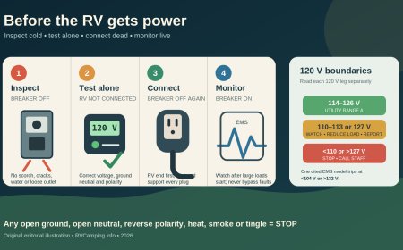 Before you plug in: a five-minute RV pedestal check