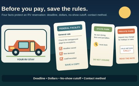 Campground Cancellation Rules: What to Save Before You Pay