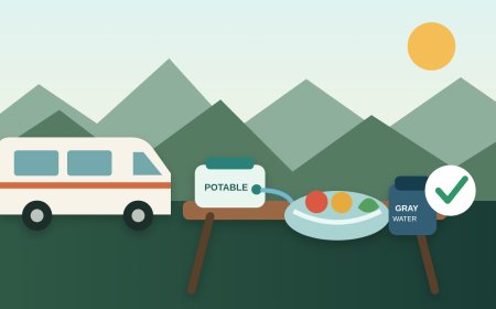 How to wash produce safely at an RV campsite