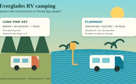 Flamingo vs. Long Pine Key: where should you camp in an RV in the Everglades?