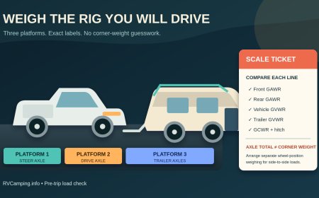 Weigh your loaded RV before the route gets expensive