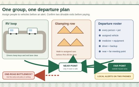 Booking RV Sites and Glamping Tents During Wildfire Season: A Group Safety Checklist