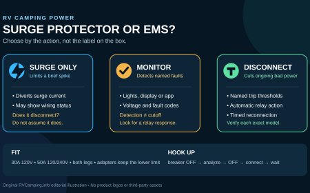 RV surge protector vs. EMS: choose by what it does