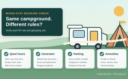 Quiet Hours Are Only the Start: A Booking Worksheet for Mixed RV and Glamping Groups