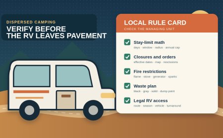 Before you take an RV onto BLM or Forest Service land, run this rules check
