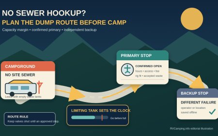 No sewer hookup? Build an RV dump-station route plan