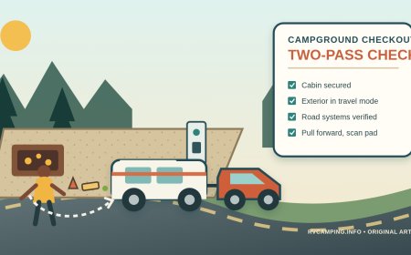 The RV campground checkout routine: inspect before you leave