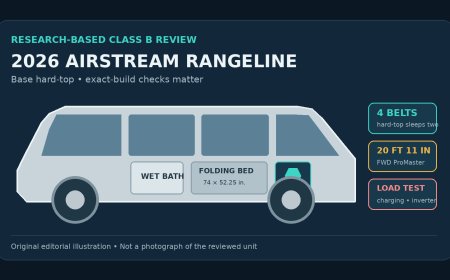 2026 Airstream Rangeline Base review: smart space, serious electrical checks