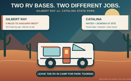 Gilbert Ray vs. Catalina State Park: The Better RV Base for Saguaro