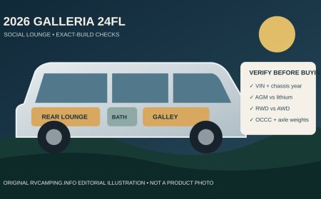 2026 Coachmen Galleria 24FL review: a social lounge with costly option traps