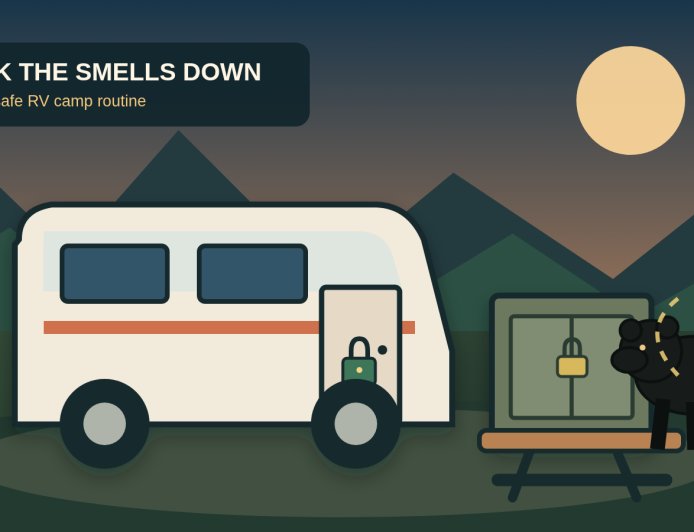 Lock the Smells Down: A Bear-Safe RV Camp Routine for Late Summer
