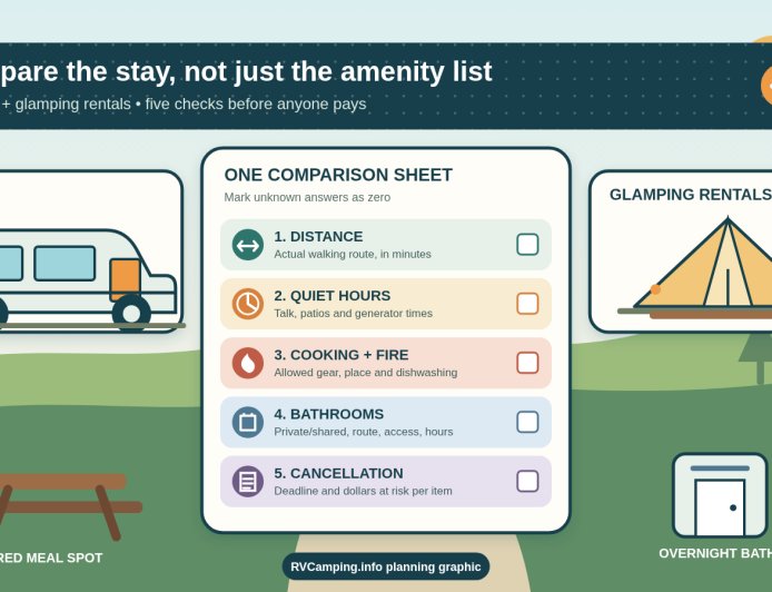 The Two-Map Test for Booking an RV-and-Glamping Group Stay