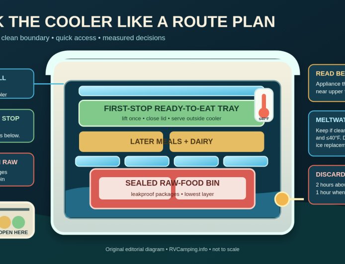 Pack the Cooler Like a Route Plan: An RV Travel-Day System