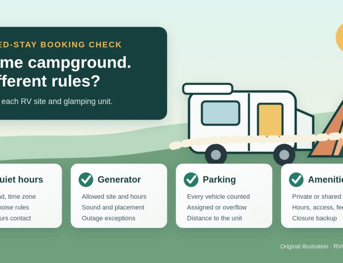 Quiet Hours Are Only the Start: A Booking Worksheet for Mixed RV and Glamping Groups