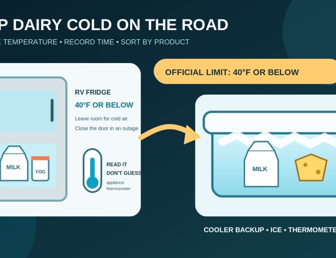 Milk on the move: an RV dairy cold-chain plan