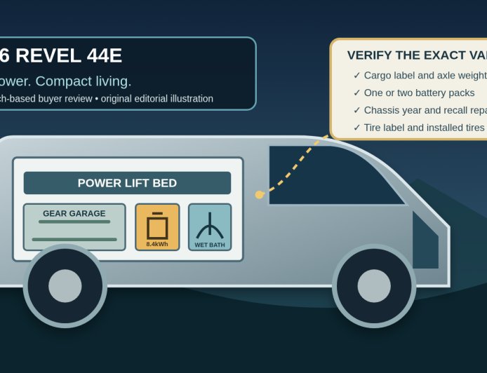 2026 Winnebago Revel 44E review: big power, small-space trade-offs