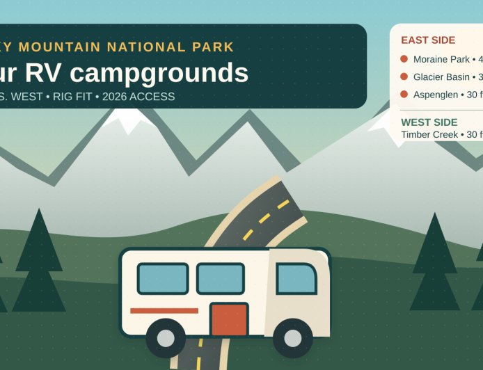 Rocky Mountain RV Campgrounds Compared for 2026