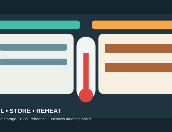 The second-night dinner test: reheating leftovers safely in an RV