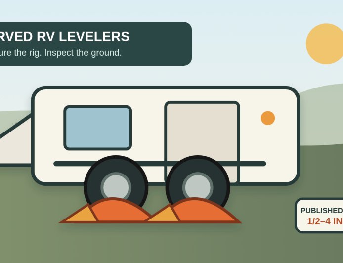 Andersen Camper Leveler 3604-2 review: quick leveling, small footprint