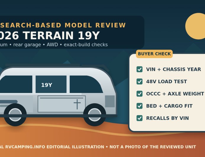 2026 Jayco Terrain 19Y review: capable layout, exact-build homework required