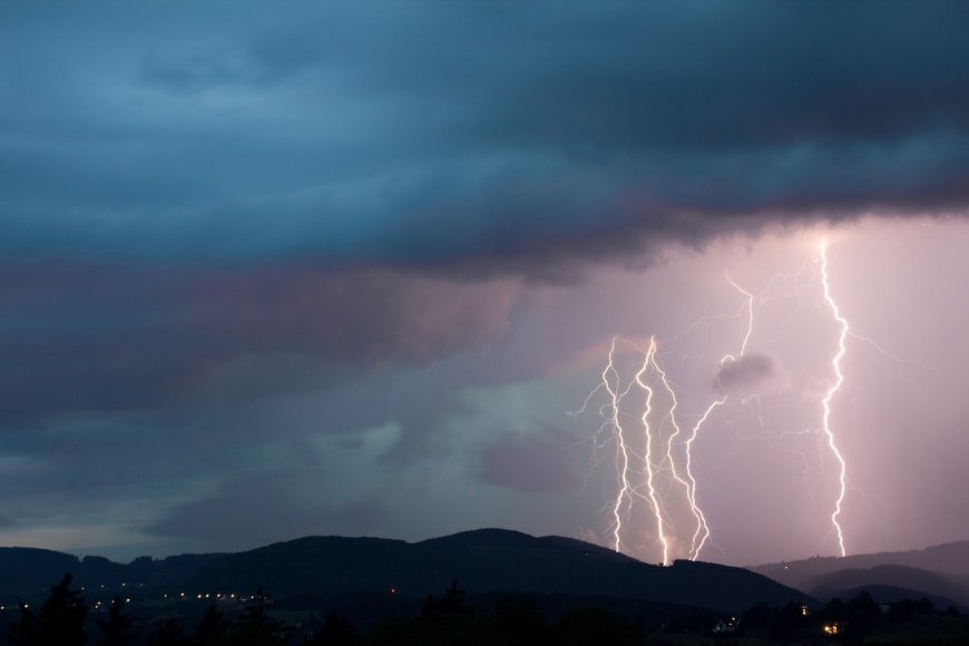 Caught on Doorbell Cam: Lightning Strikes Man on Sidewalk