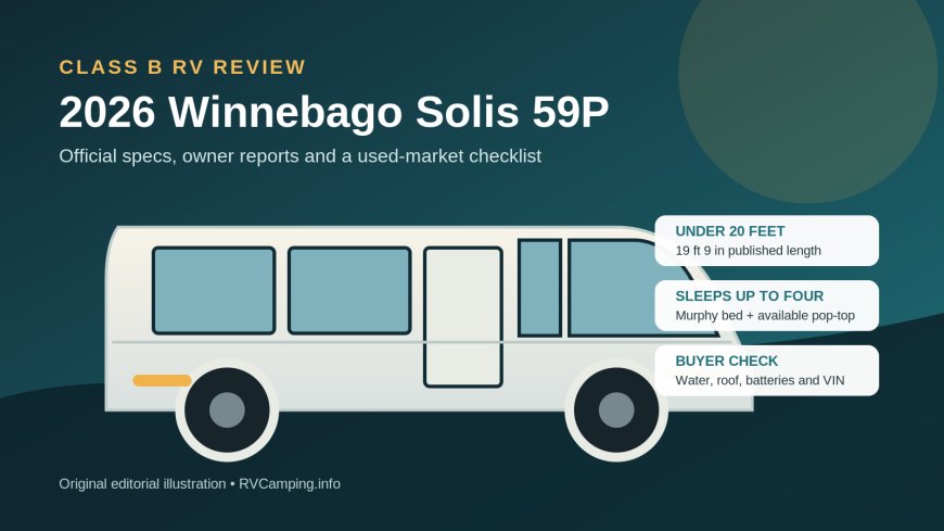 2026 Winnebago Solis 59P review: a clever family van with real compromises