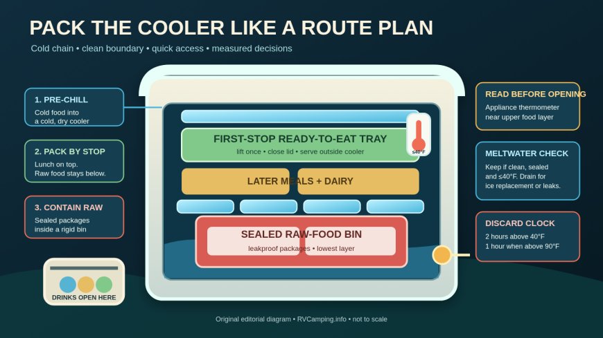 Pack the Cooler Like a Route Plan: An RV Travel-Day System