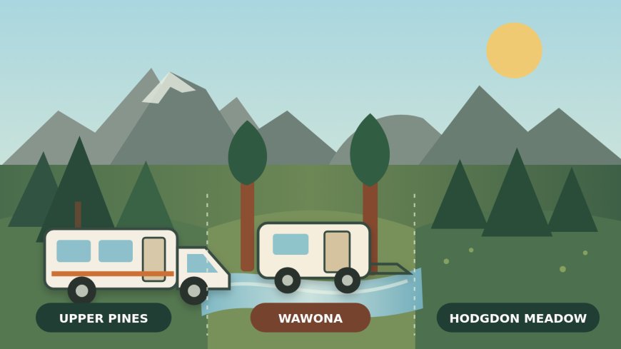 Upper Pines vs. Wawona vs. Hodgdon Meadow: Yosemite RV Camping 2026