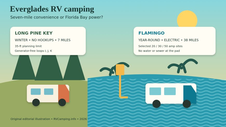 Flamingo vs. Long Pine Key: where should you camp in an RV in the Everglades?