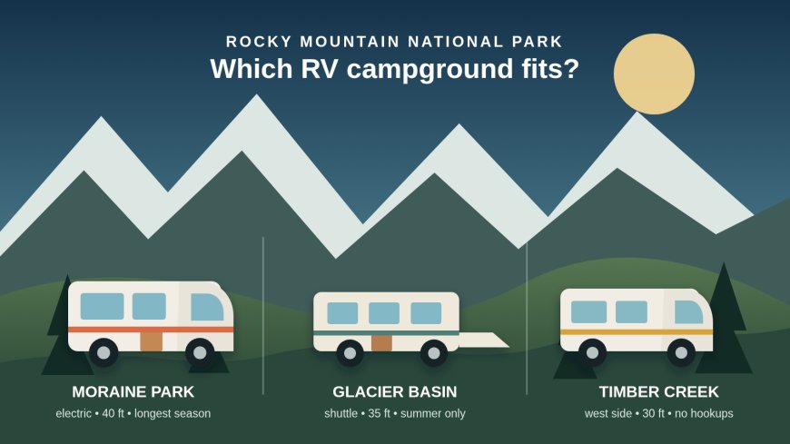 Moraine Park vs. Glacier Basin vs. Timber Creek: RMNP RV Camping 2026