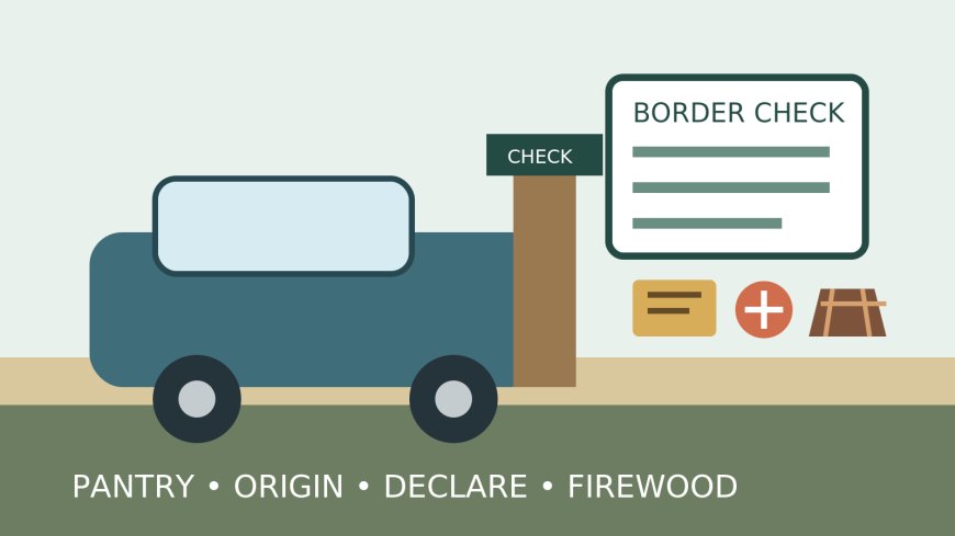 Crossing the U.S.-Canada border in an RV: audit the pantry and firewood first