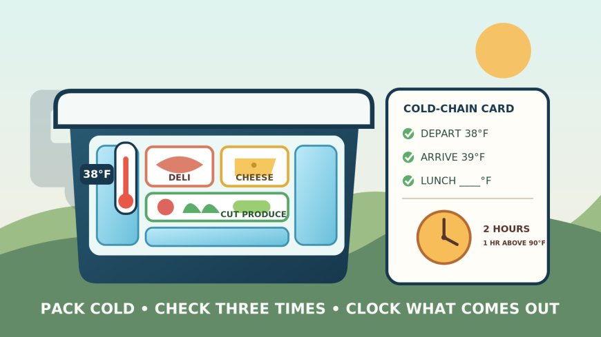 The sandwich cooler: a cold-chain plan for deli meat, cheese and cut produce