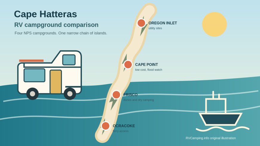 Cape Hatteras RV Campgrounds: Which One Fits Your Trip?