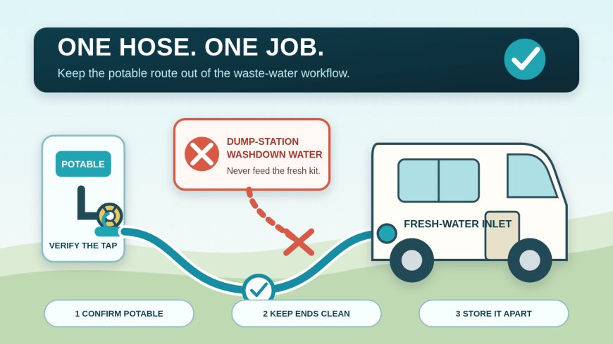 Keep the fresh hose fresh: preventing RV campsite cross-connections