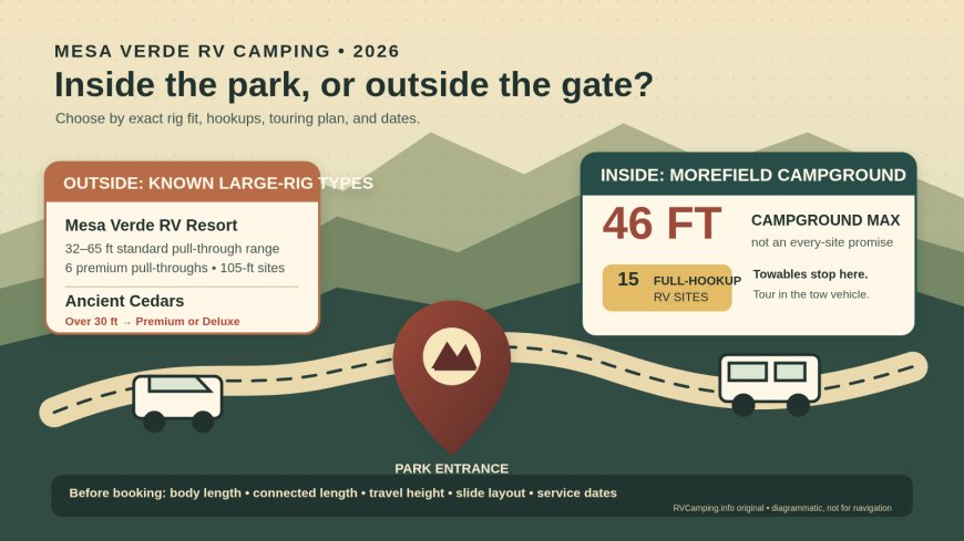 Mesa Verde RV Camping: Morefield Rig Fit vs. Outside Parks (2026)