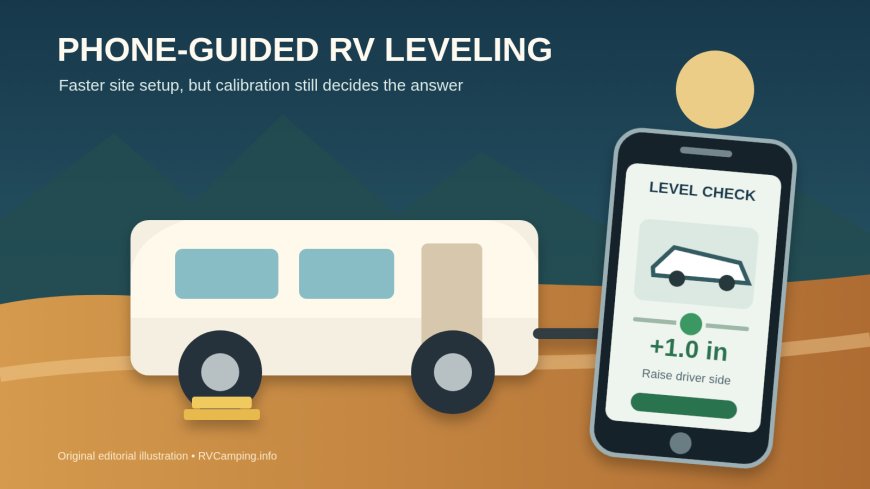 LevelMatePRO+ review: easier solo RV leveling, if you calibrate it well