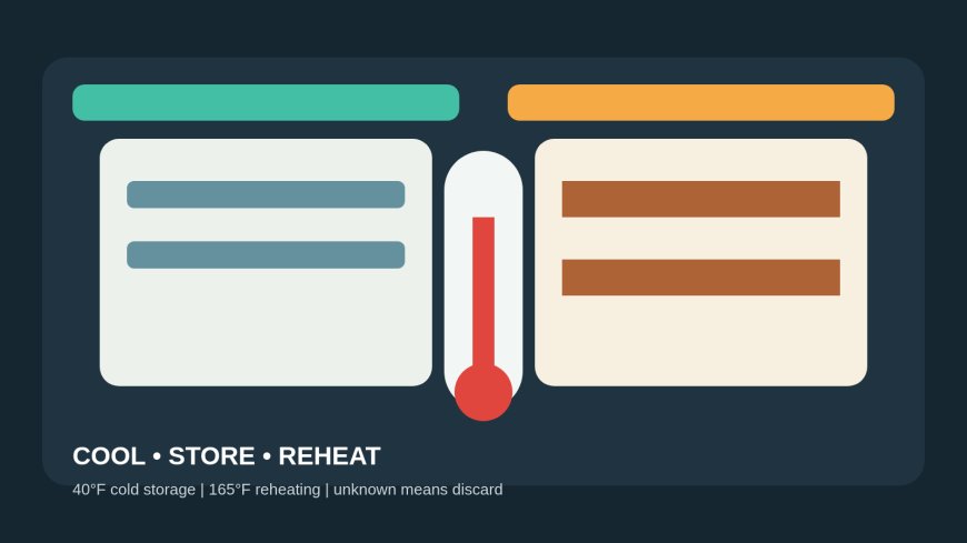 The second-night dinner test: reheating leftovers safely in an RV