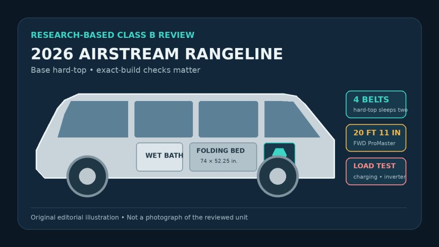 2026 Airstream Rangeline Base review: smart space, serious electrical checks
