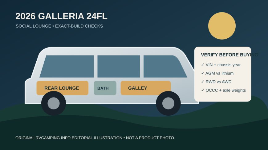 2026 Coachmen Galleria 24FL review: a social lounge with costly option traps
