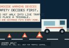 Where should RV warning triangles go after a breakdown? Use a safety-first placement plan