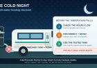 One cold campground night: disconnect the RV water hookup or leave it on?